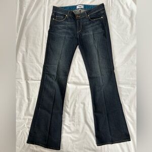 PAIGE Skyline Boot Dark Indigo Jeans